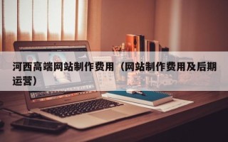 大丰河西高端网站制作费用（网站制作费用及后期运营）